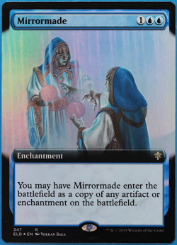 Mirrormade (Extended Art) FOIL Throne of Eldraine PLD (505612) ABUGames - Image 1