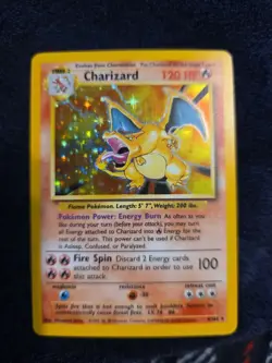 Pokemon TCG Charizard 4/102 Base Set Holo Rare - Image 3