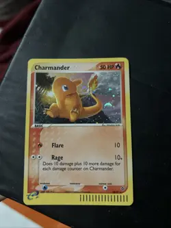 Pokemon TCG Charmander Holo Rare Card - Image 1
