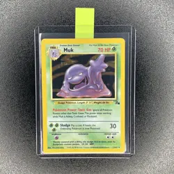 🔥 Muk 13/62 🔥 Original Holo Rare Fossil Set Pokemon Card WOTC TCG 1999 - Image 1