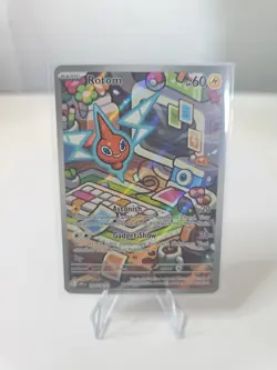 Rotom 197/182 Destined Rivals Illustration Rare Full Art Holo Pokemon TCG NM/M - Image 1