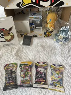 Pokemon Center Special Delivery Box Surprise Box Mystery Box Evolving Skies Pack - Image 1