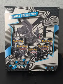 Black Bolt Binder Collection -Pokemon TCG: Scarlet & Violet - Sealed - Image 1