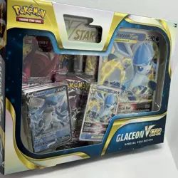 Pokemon TCG Sword & Shield Glaceon VSTAR Special Collection Box Factory Sealed - Image 1