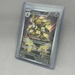 Pokemon - Mega Evolution - Alakazam 009 Pokemon Center Stamp Black Star Promo - Image 2