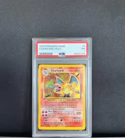 🔥 RARE Charizard - Classic Vintage - 1999 Base Set Unlimited Holo Pokemon PSA 7 - Image 1