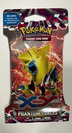 Pokemon XY Phantom Forces Sleeved Booster Pack - Image 1