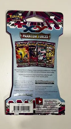 Pokemon XY Phantom Forces Sleeved Booster Pack - Image 2
