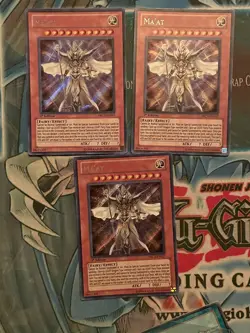 3x Ma'at PRC1-EN017 1st Edition Secret Rare MP-LP yugioh - Image 1