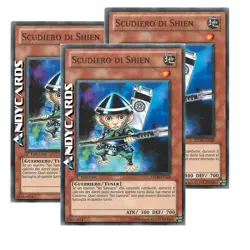 3x SCUDIERO DI SHIEN • (Shien's Squire) • Comune • STOR IT026 • Unl • YUGIOH! - Image 1