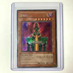 Jinzo BPT-011 Secret Rare Holo Foil Yu-Gi-Oh Tin Promo HP English 1996 (P) - Image 1
