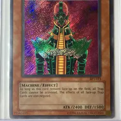 Jinzo BPT-011 Secret Rare Holo Foil Yu-Gi-Oh Tin Promo HP English 1996 (P) - Image 5