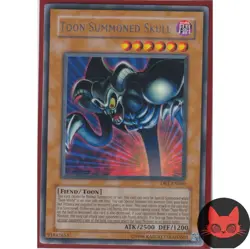 Yugioh Toon Summoned Skull DB1-EN040 Rare NM - Image 1