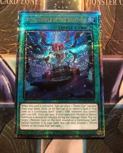Diviner Temple Of The Snake Eye Quarter Century Secret AGOV-EN056 Yu Gi Oh - Image 1