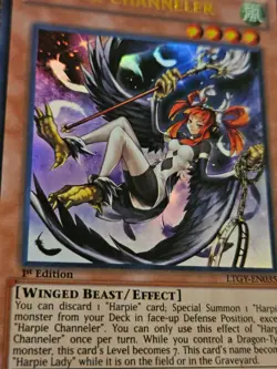 Yugioh Harpie Channeler LTGY-EN035 1st Edition - Image 5