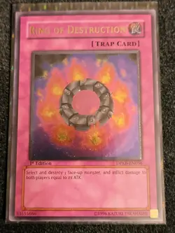 2010 Yu-Gi-Oh! Ring of Destruction DPKB-EN036 1st Edition - Ultimate Rare LP - Image 1