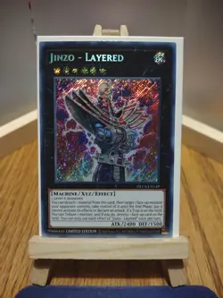Yu-Gi-Oh Card Jinzo - Layered DLCS-EN149 Secret Rare Limited Edition Collectable - Image 1