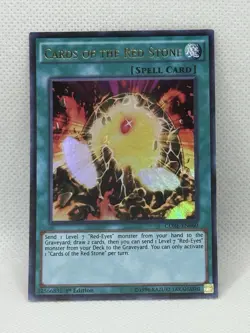 Yugioh! - Cards of the Red Stone - CORE-EN060 - Ultra Rare - 1st Edition NM - Image 1
