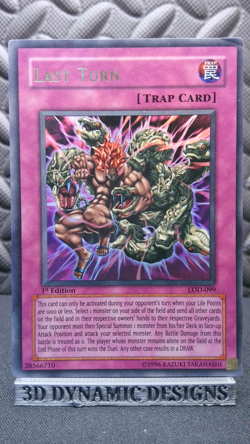 | Yugioh Last Turn LOD-099 1st Edition Ultra Rare Legacy Of Darkness LP 🔥 | - Image 1