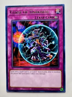 Yu-Gi-Oh! -Curse Of Darkness IOC-EN106 - Rare - Unl. Ed. -25TH- NM/M - Image 1