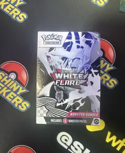 Pokemon TCG White Flare Booster Bundle 6 Card Pack Sealed Box (Slightly Dented) - Image 1