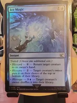Ice Magic #56 Final Fantasy Fin Magic: The Gathering Card - Image 1