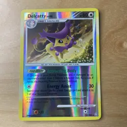 Pokemon Card- Delcatty 23/146 (Legends Awakened, 2008) Reverse Holo NM - Image 1