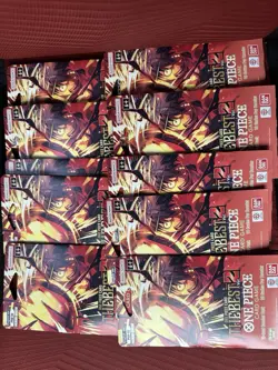 One Piece THE BEST Vol 2 - 10 Card premium Booster Pack ENGLISH x10 packs - Image 1
