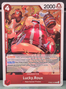 Lucky.Roux PRB-02 PRB02-003 Foil Rare The Best Vol 2 One Piece Card Near Mint - Image 1