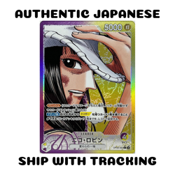 ONE PIECE TCG CARD GAME JAPANESE AUTHENTIC Nico Robin OP09-062 Alt Art Leader - Image 1
