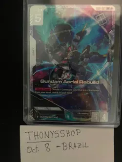 Gundam Card Game NewType Challenge Winner Promo GD01-067 Gundam Aerial Rebuild - Image 3