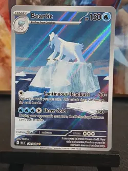 Beartic 110/086 Black Bolt English Pokemon Card NM - Image 4