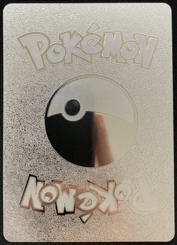Reshiram Gx Basic Rainbow Silver Foil Textured Display Card - Image 3