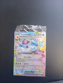 Glaceon ex 026/131 Pokemon TCG Holiday Calendar 2025 Festive Stamp Promo Card - Image 1