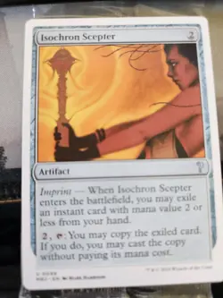 MtG - Isochron Scepter x1 - White border - Mystery Booster 2 Magic the Gathering - Image 1