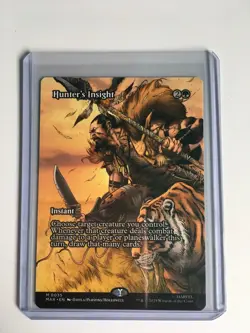 MTG - Hunter's Insight - Borderless - Marvels Spiderman - NM M 0035 - Image 3