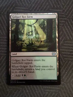 mtg golgari rot farm foil double masters 2022 - Image 1