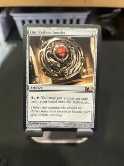 Quicksilver Amulet #214 (NM) Magic 2012 (M12) M12 Magic MTG - Image 1
