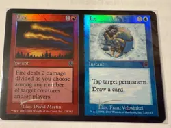 MTG: Fire and Ice Foil Card Apocalypse Magic The Gathering 128/143 - Image 1