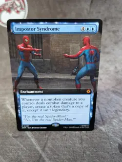 MTG, Imposter Syndrome (#0251), Spider-Man, Extended Art - Non-Foil, NM Mythic - Image 1