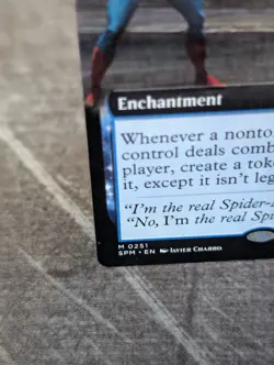 MTG, Imposter Syndrome (#0251), Spider-Man, Extended Art - Non-Foil, NM Mythic - Image 2