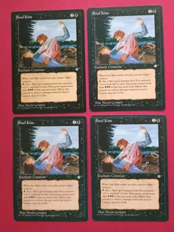 Magic the Gathering MTG Ice Age SOUL KISS X 4 LP/EX C 1995! - Image 1
