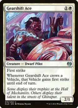 X 1 Gearahift Ace NM-M Kaladesh 016 MTG Magic The Gathering - Image 1