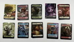X48 Star City Games-Creature Card Tokens Magic The Gathering MTG SCG TCG - Image 1