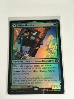 MTG Miles Morales / Ultimate Spider-Man Foil Marvel's Spider-Man FOIL 108 - Image 1