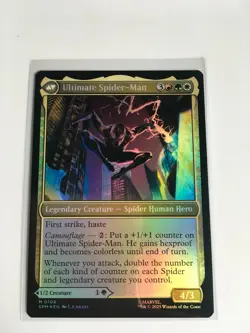 MTG Miles Morales / Ultimate Spider-Man Foil Marvel's Spider-Man FOIL 108 - Image 2