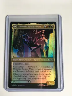 MTG Miles Morales / Ultimate Spider-Man Foil Marvel's Spider-Man FOIL 108 - Image 3