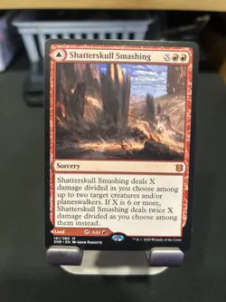 MTG Shatterskull Smashing Shatterskull, the Hammer Pass Zendikar Rising NM - Image 1