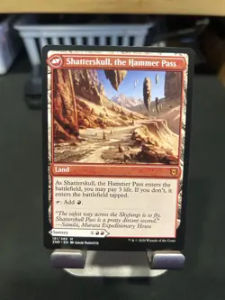 MTG Shatterskull Smashing Shatterskull, the Hammer Pass Zendikar Rising NM - Image 2