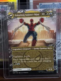 Mtg Peter Parker (0208) (Borderless) Amazing Spider-Man Reg Magic The Gathering - Image 2